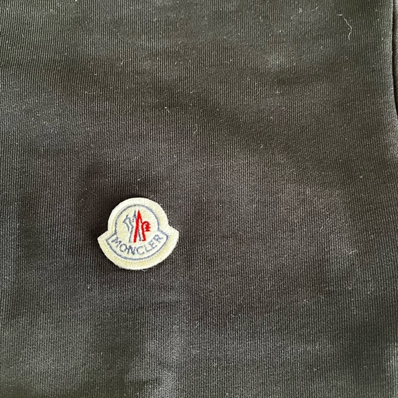 Black Moncler Crewneck Sweatshirt - Picture 3 of 5